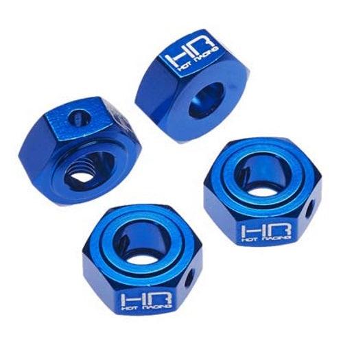 Hot Racing LRR1006 Aluminum Hex Adapter Set Losi Baja Rey Rock Rey - PowerHobby