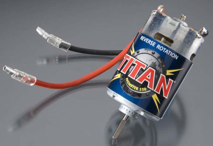 Traxxas 3975R Titan 550 Reverse Rotation Motor E-Maxx E-Revo - PowerHobby