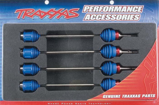 Traxxas 5451R Steel Driveshafts/Drive Shafts w/OptiDrive CVD : E-Maxx EVX2 3903 - PowerHobby