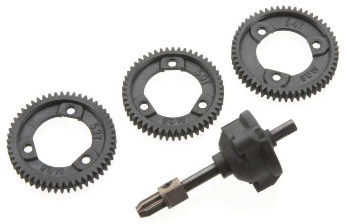 Traxxas 6814 Pre-Built Center Differential/Diff Kit Slash / Stapmede 4x4 - PowerHobby