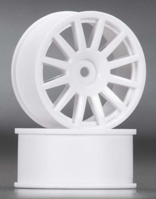 Traxxas 7571 LaTrax Rally Wheels 12-Spoke White (2) - PowerHobby