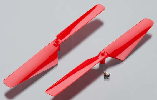 Traxxas 6628 Rotor Blade Set Red Alias (2) - PowerHobby