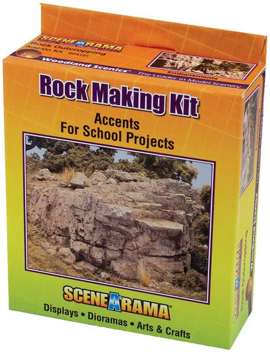 Woodland Scenics SP4121 N/HO Rock Outcropping Kit Train Scenery - PowerHobby