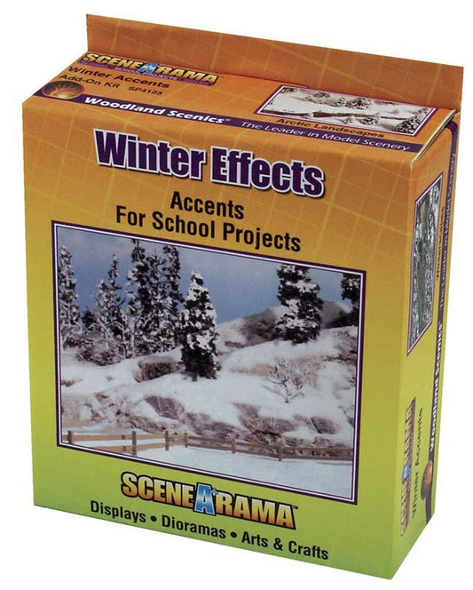 Woodland Scenics SP4123 N/HO Snow Kit Train Scenery - PowerHobby