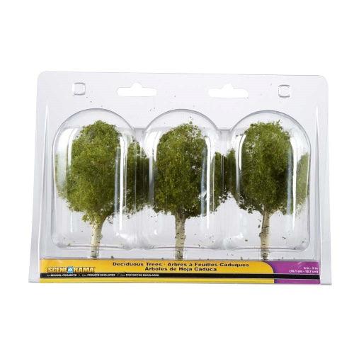 Woodland Scenics SP4149 Scene-A-Rama Large Deciduous (3pack) (4") - PowerHobby