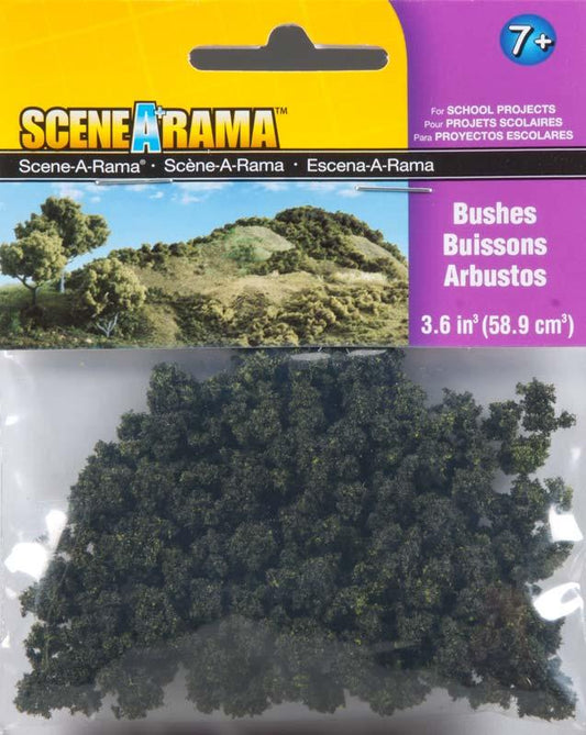 Woodland Scenics SP4184 N/HO Bushes Train Scenery - PowerHobby