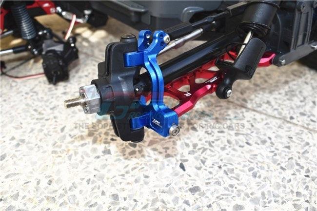 GPM MAKS019-RED ALUMINUM FRONT C HUBS ARRMA 1/10 KRATON 4S BLX - PowerHobby