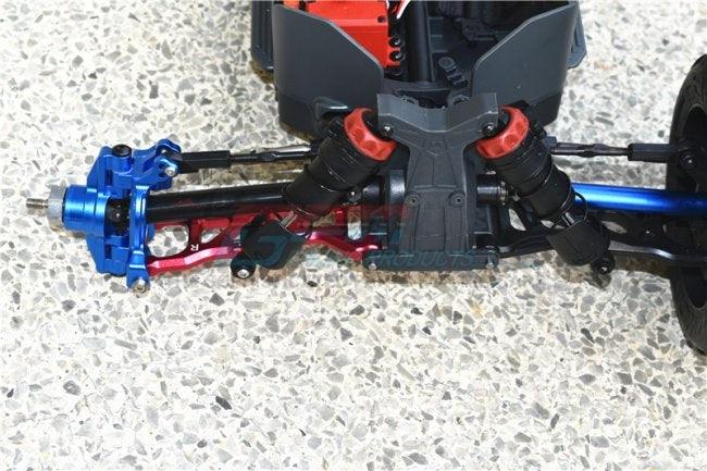 GPM MAKS021-RED ALUMINUM FRONT KNUCKLE ARMS ARRMA 1/10 KRATON 4S BLX - PowerHobby