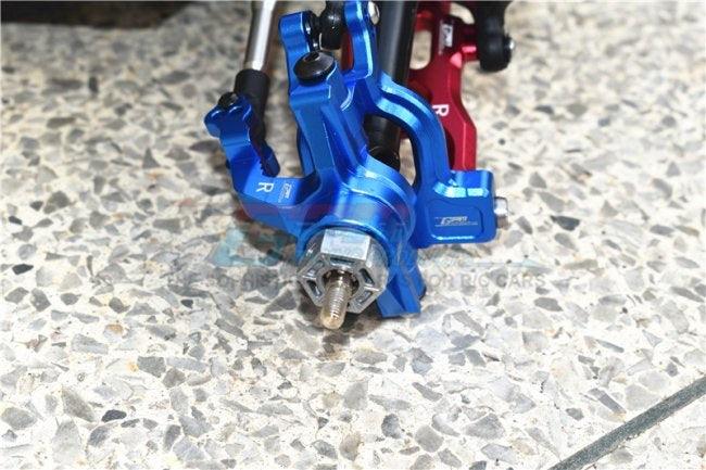 GPM MAKS021-RED ALUMINUM FRONT KNUCKLE ARMS ARRMA 1/10 KRATON 4S BLX - PowerHobby