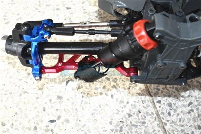 GPM MAKS056-RED ALUMINUM REAR LOWER ARMS ARRMA 1/10 KRATON 4S BLX - PowerHobby