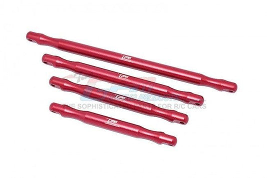 GPM ALUMINUM FRONT&REAR SUPPORT BRACE BAR ARRMA 1/5 OUTCAST 8S BLX RED - PowerHobby