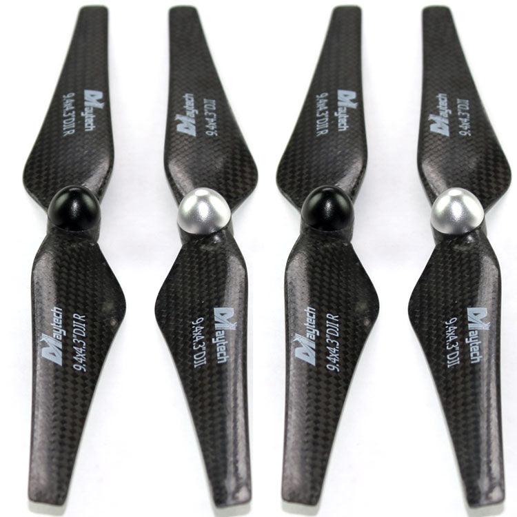 Carbon Fiber 9" 9443 Self-Tightening Propeller Prop CW CCW DJI Phantom 2 Vision - PowerHobby