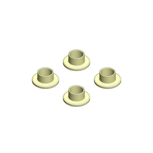 MIP 19032 Bypass1 Stop Washers TLR / Hot Bodies 1/8th (4pcs) - PowerHobby