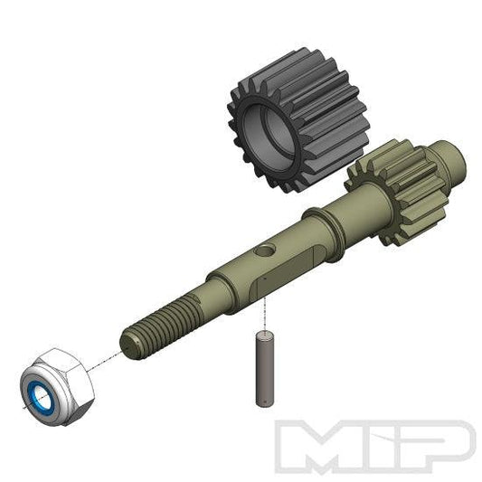 MIP 20070 TopShaft & Idler Gear Set Losi Mini-T/B 2.0 Series - PowerHobby