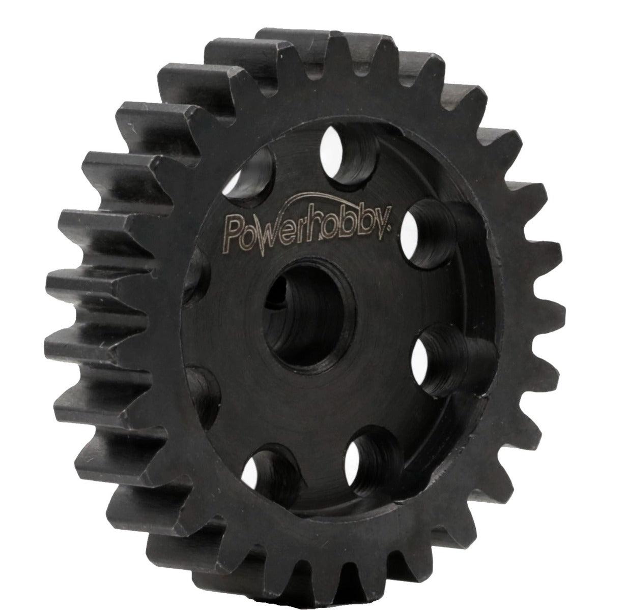 Powerhobby Hardened Steel 26T Mod1 5mm Pinion Gear Mod 1 Speed Run / Drag Racing - PowerHobby