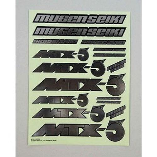 Mugen Seiki T1003 Metallic Decal Sheet MTX5 - PowerHobby