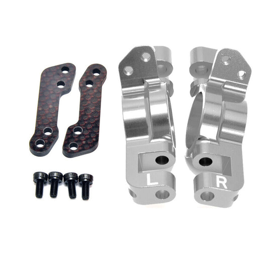 HoBao OP-0002 CNC Steering Knuckle Set : Hyper 1/8 / GTS / GTB Nitro / Electric - PowerHobby