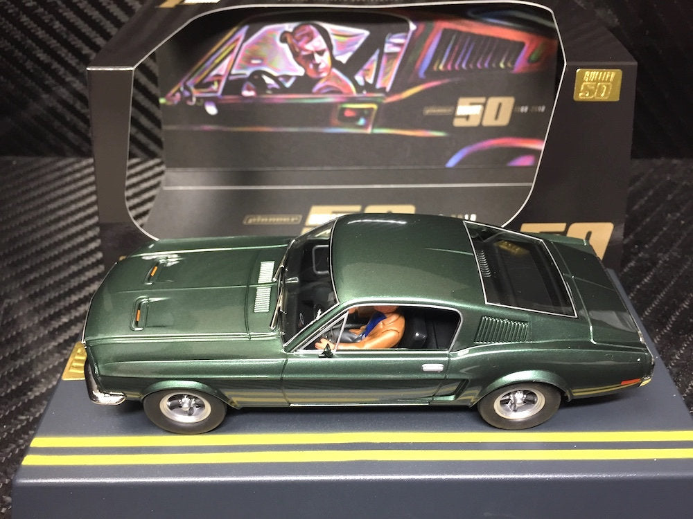 Pioneer BULLITT Ford Mustang 50th Anniversary Scalextric 1/32 Slot Car DPR P085 - PowerHobby