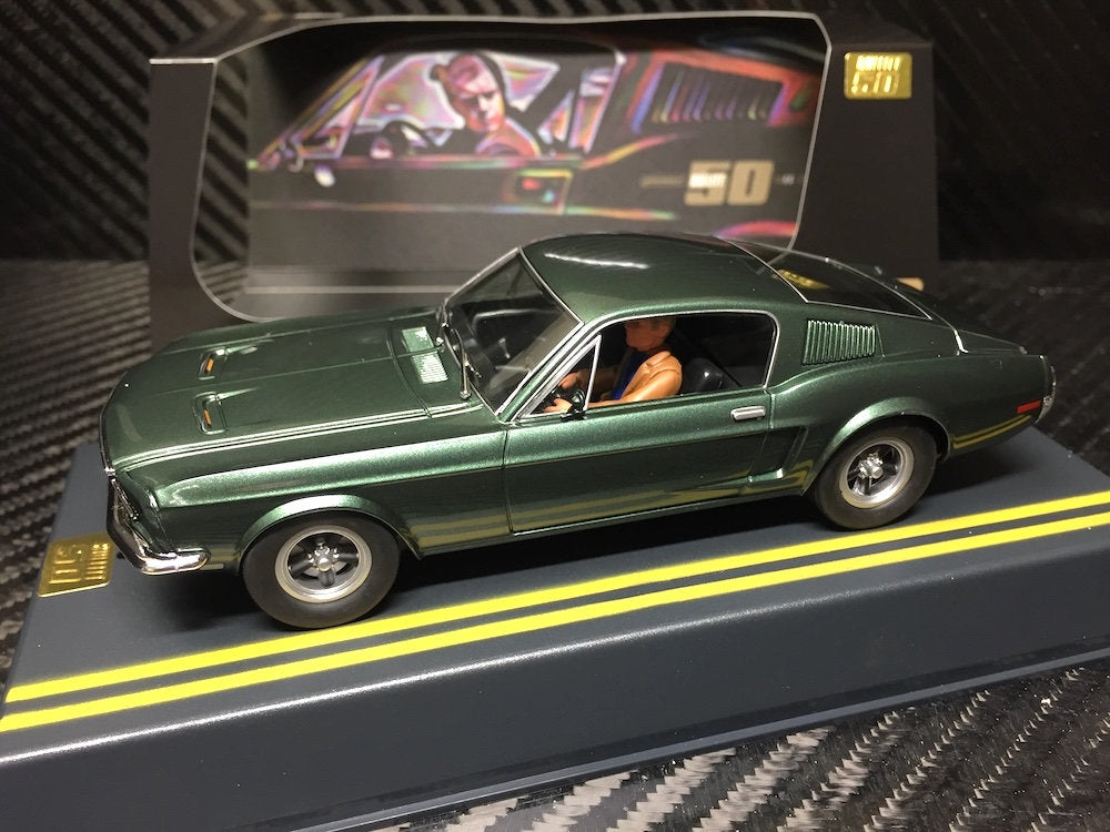 Pioneer BULLITT Ford Mustang 50th Anniversary Scalextric 1/32 Slot Car DPR P085 - PowerHobby