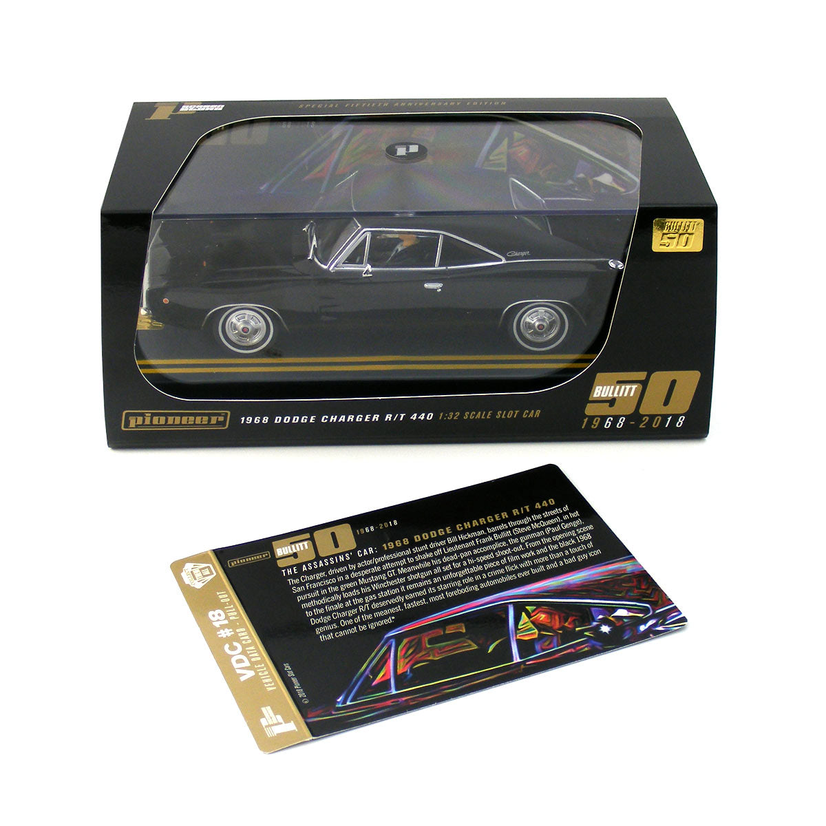 Pioneer BULLITT Assassins Dodge Charger 50th Anniversary slot Car Scalextric DPR - PowerHobby