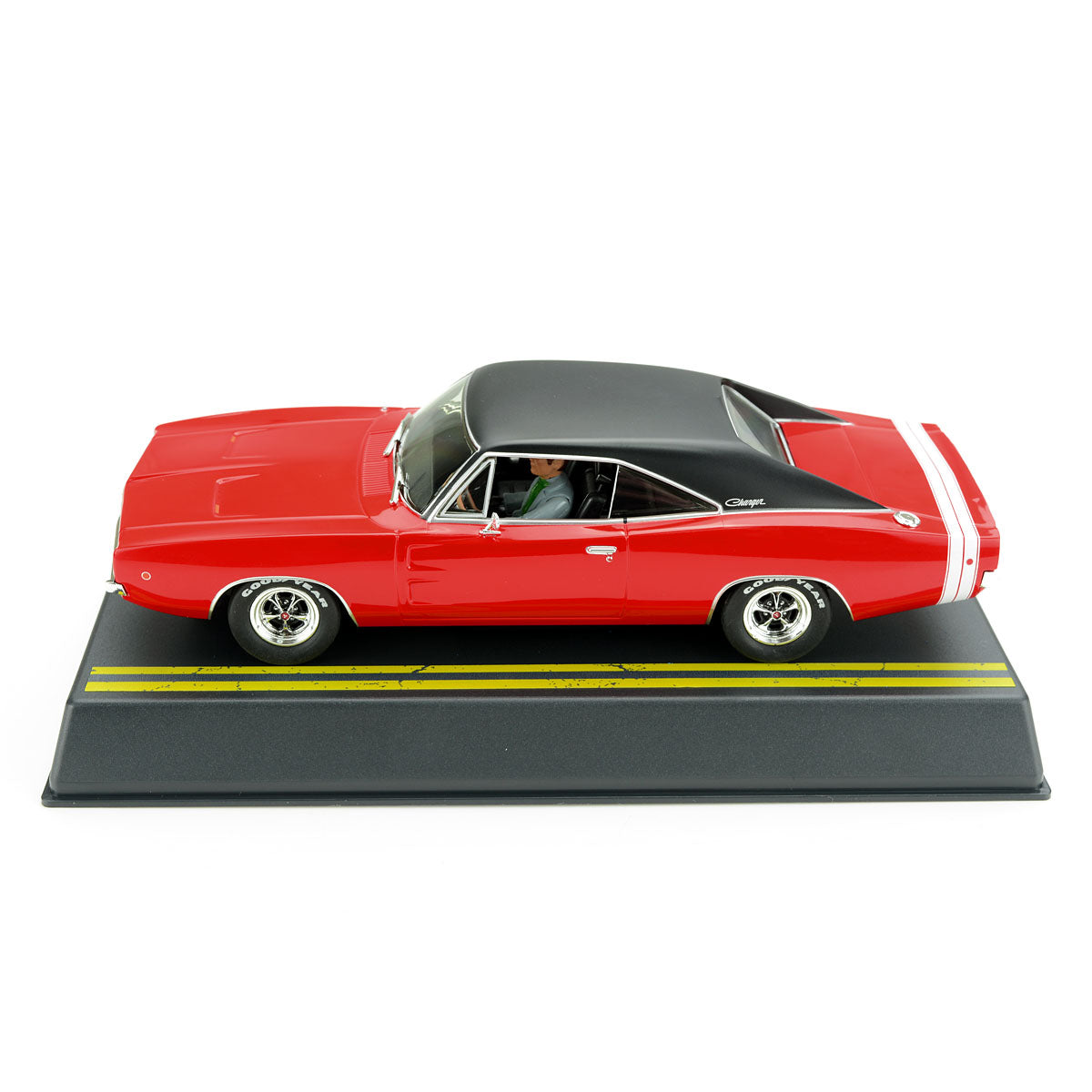 Pioneer 1968 Dodge Charger Hemi 426 Red P159 1/32 slot Car for Scaelxtric DPR - PowerHobby