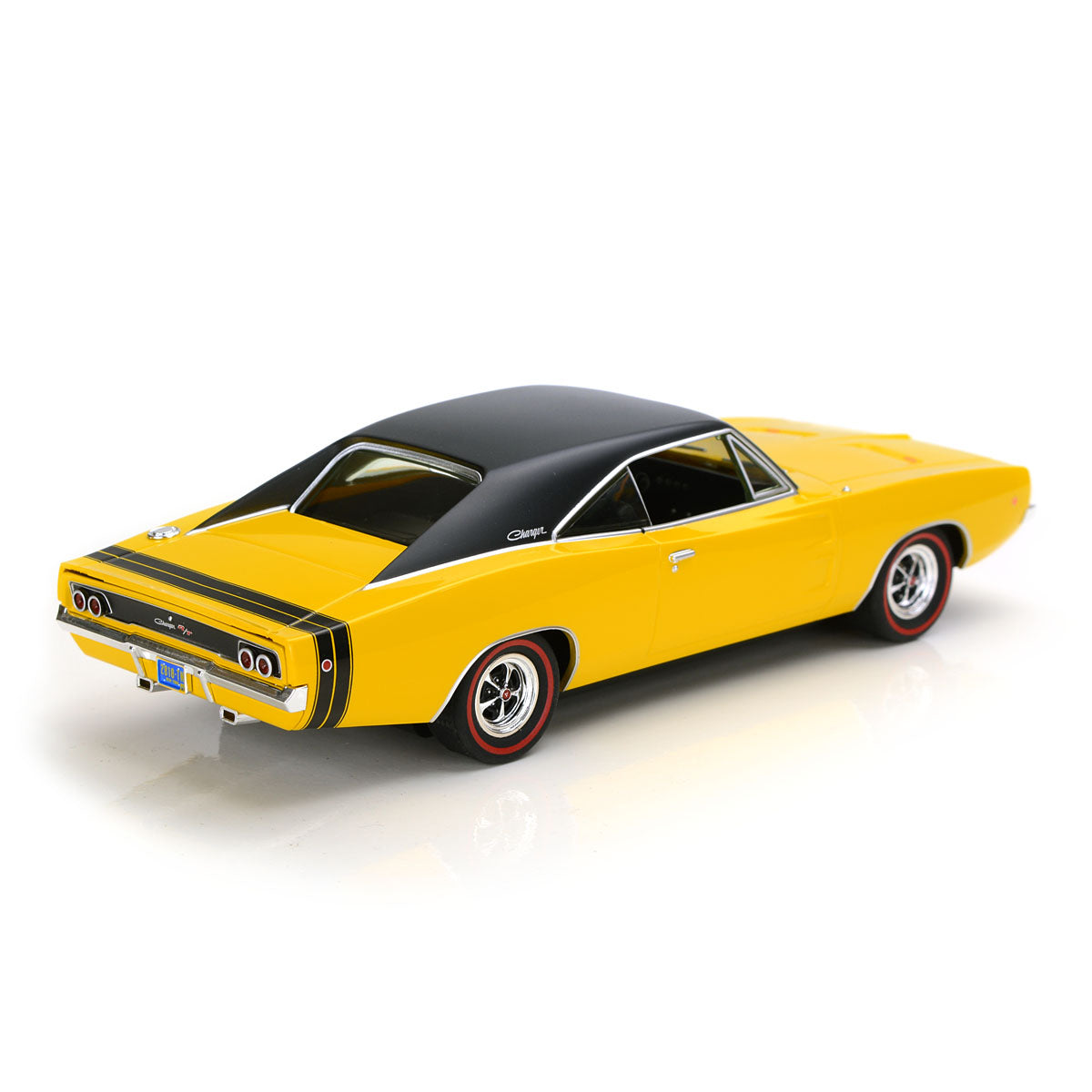 Pioneer 1968 Dodge Charger Hemi 426 Yellow P160 1/32 slot Car for Scaelxtric DPR - PowerHobby