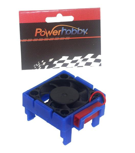 Powerhobby Cooling Fan FOR Traxxas Velineon VXL-3 ESC Blue - PowerHobby