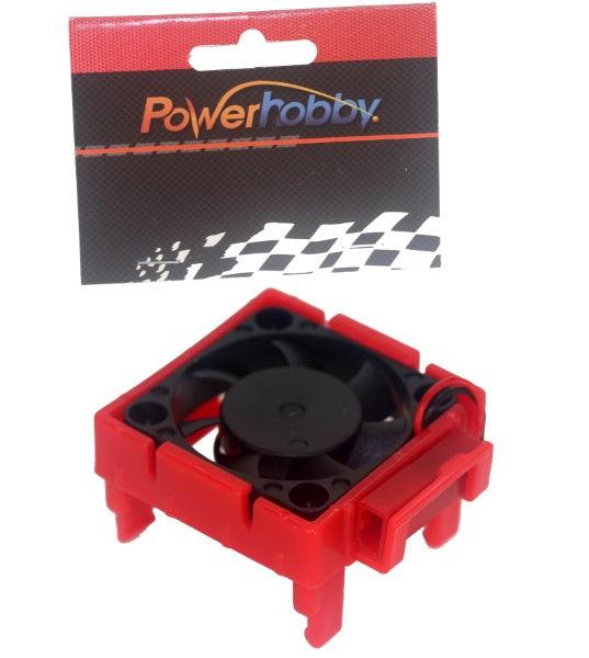 Powerhobby Cooling Fan FOR Traxxas Velineon VXL-3 ESC Red - PowerHobby