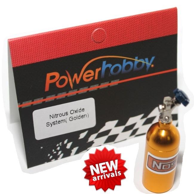 Powerhobby R/C NOS (Nitrous Oxide System) 1/10 Rock Crawler Accessory Gold - PowerHobby