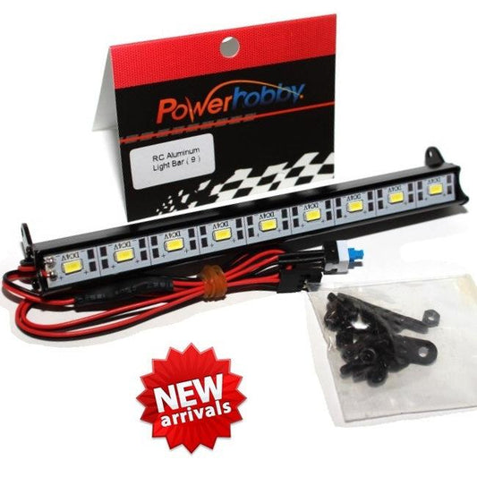 Powerhobby 9 LED 153mm RC Aluminum Light Bar Kit - PowerHobby