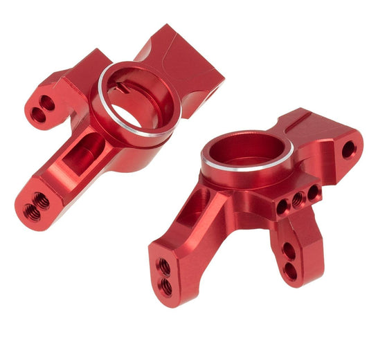 PowerHobby Aluminum Rear Carriers stub axle FOR Traxxas 4-Tec 2.0 3.0 Red - PowerHobby