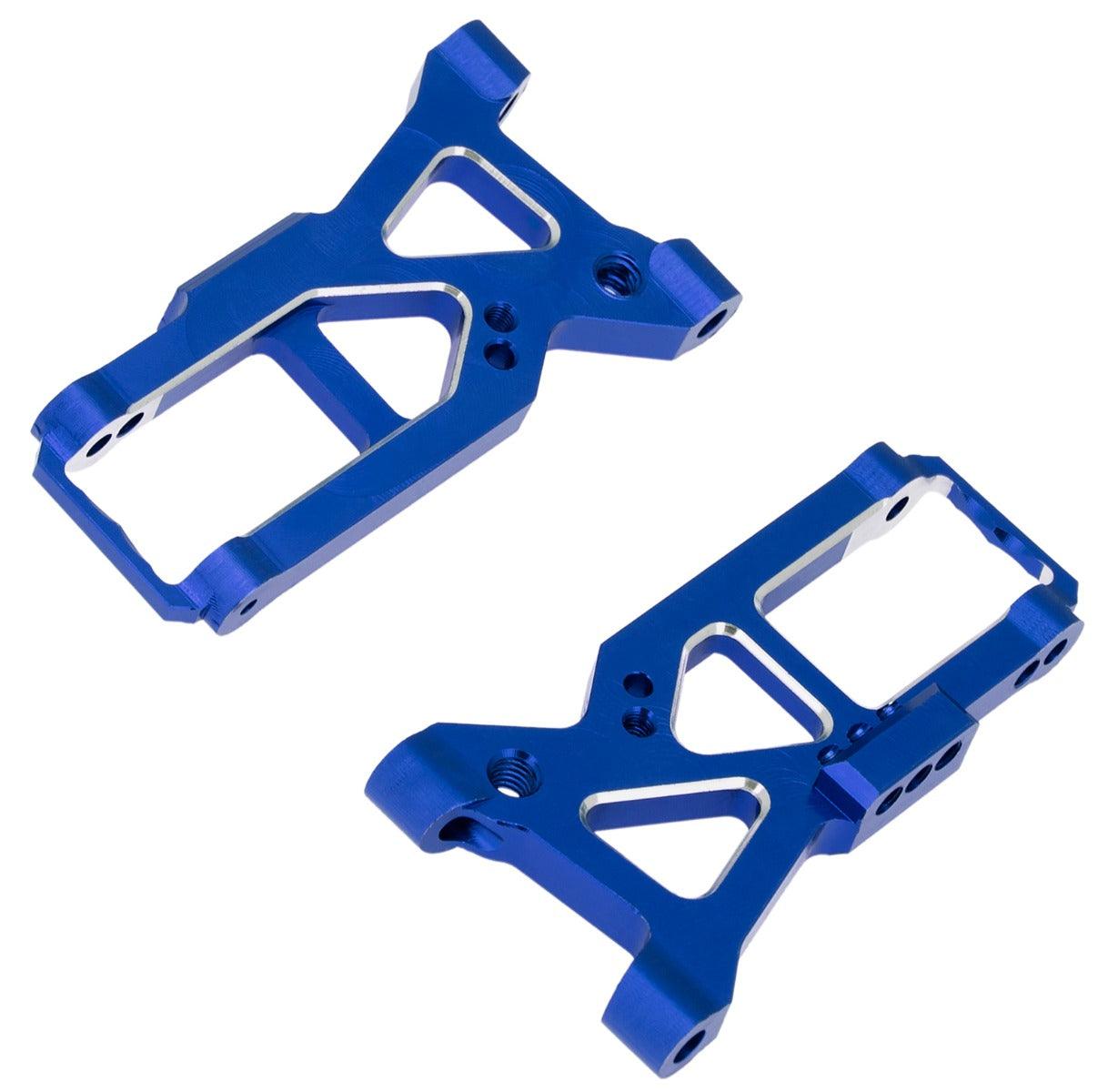 PowerHobby Aluminum Front lower Suspension Arm FOR Traxxas 4-Tec 2.0 3.0 Blue - PowerHobby