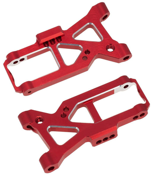 PowerHobby Aluminum Front lower Suspension Arm FOR Traxxas 4-Tec 2.0 3.0 Red - PowerHobby