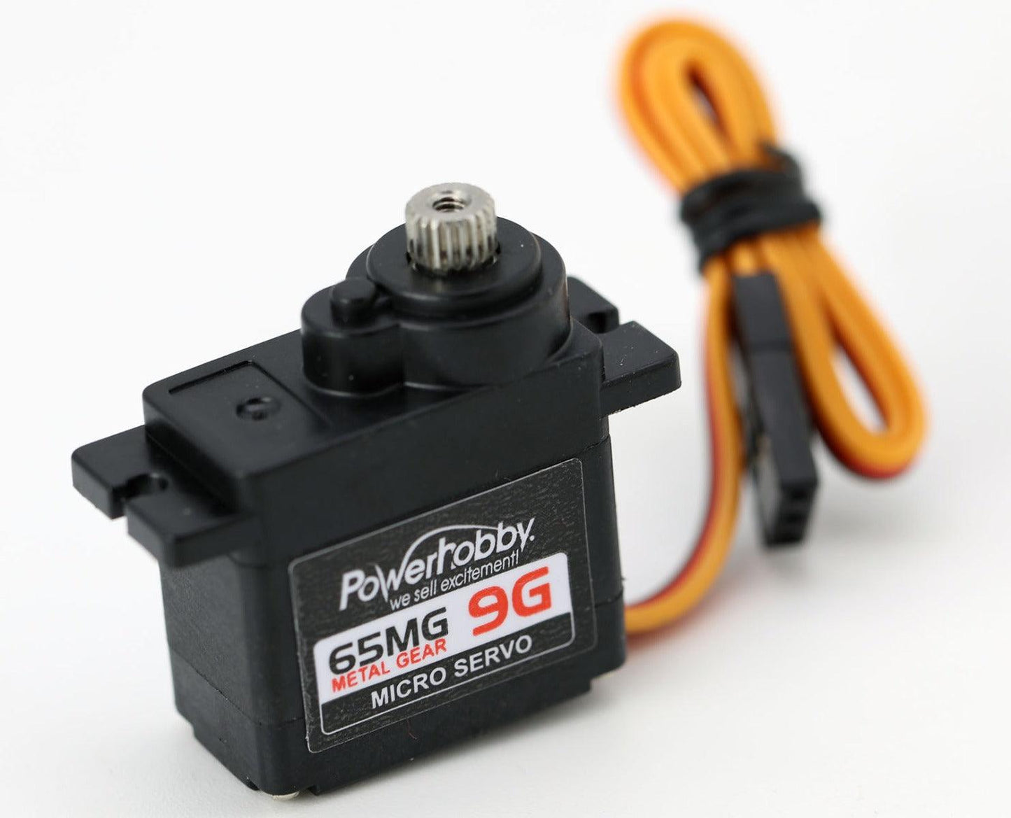 Powerhobby 65MG Metal Gear Digital 9G Micro Servo 11sec/30oz @ 6.0v - PowerHobby