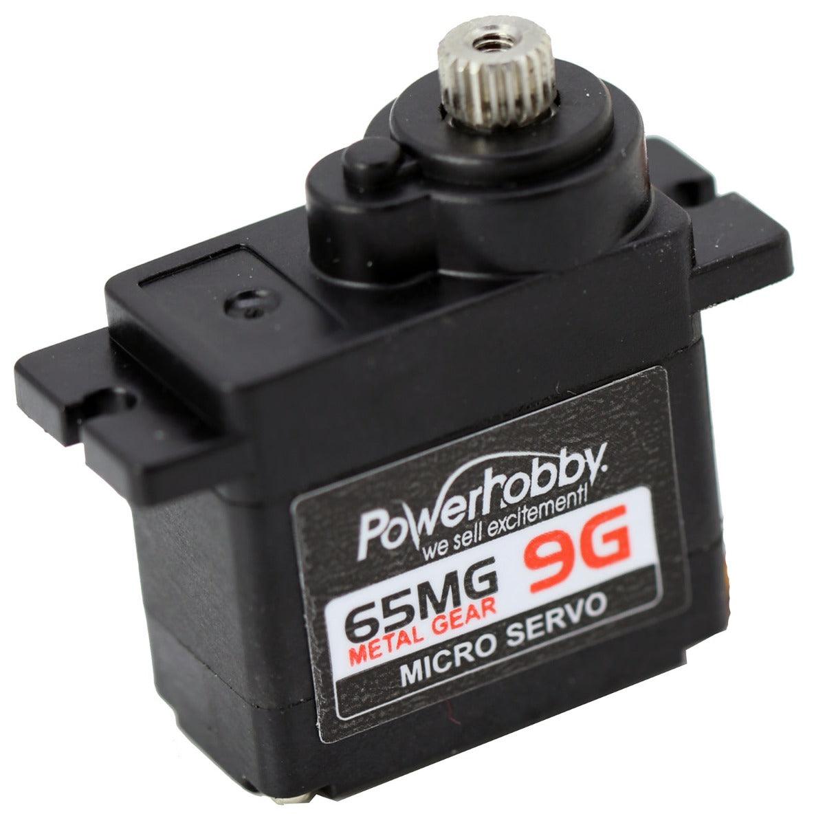 Powerhobby 65MG Metal Gear Digital 9G Micro Servo 11sec/30oz @ 6.0v - PowerHobby