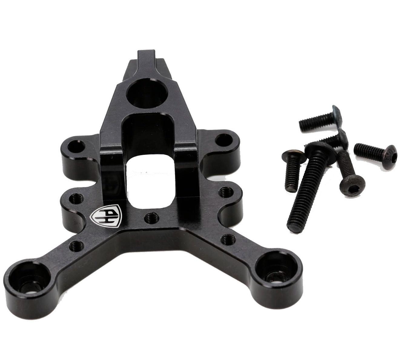 Powerhobby Aluminum Front Brace Mount Black Arrma 6S - PowerHobby