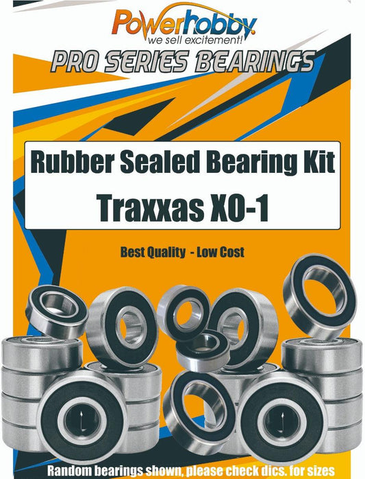 PowerHobby Pro Series Rubber Sealed Bearing Kit FOR Traxxas XO-1 XO1 - PowerHobby