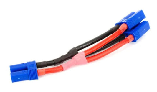 Powerhobby Parallel Y-Harness EC5 Female TO EC5 Male 10AWG Wire - PowerHobby