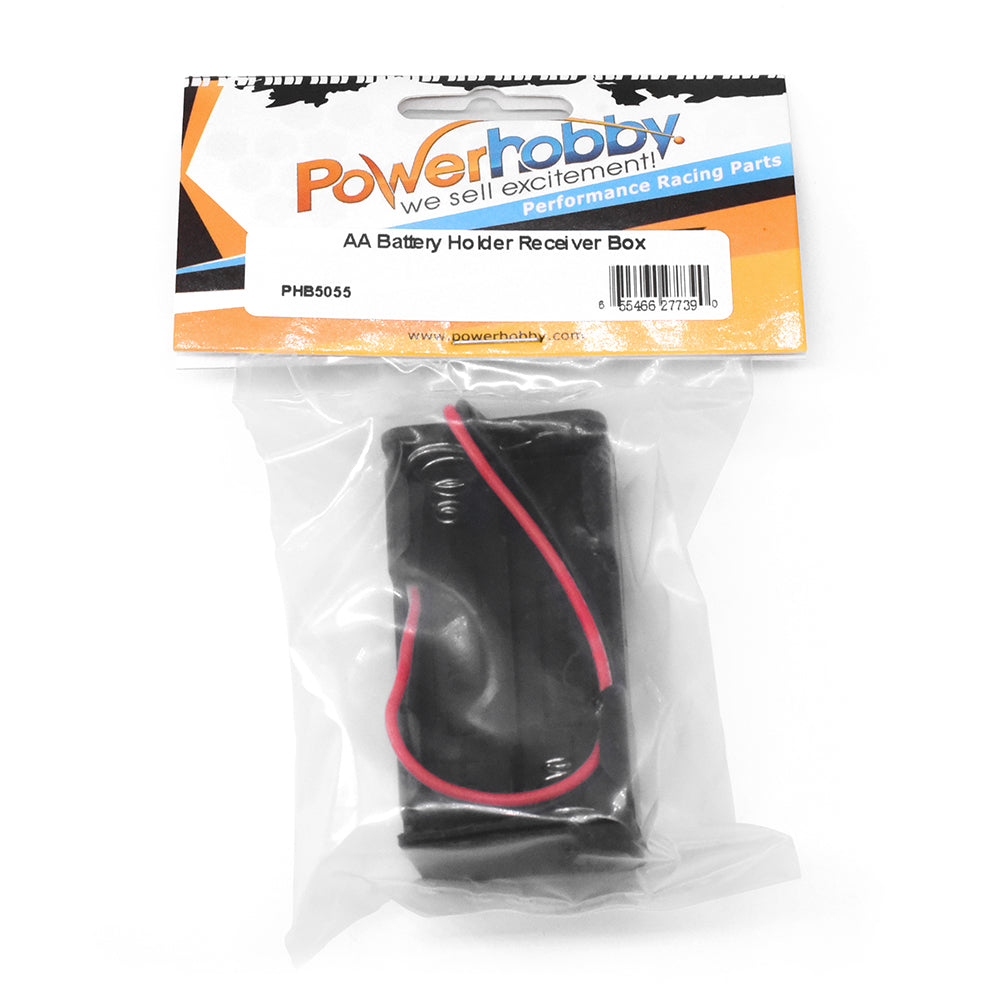 Powerhobby AA Battery Holder Receiver Box - PowerHobby