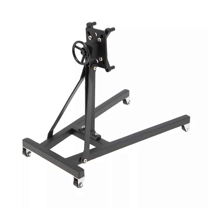 Powerhobby 1/10 Simulation Model Car Garage Series Engine Stand Work Stand Black - PowerHobby