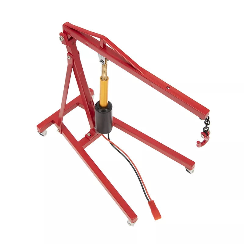 Powerhobby Simulation Garage Series Engine Hoist  Shop Crane Hoist Lift Red - PowerHobby