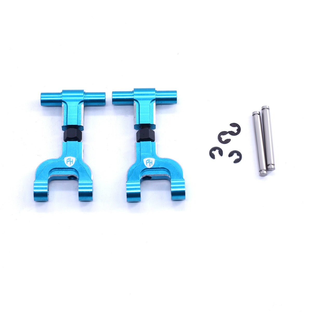 Powerhobby Aluminum Adjustable Rear Upper Arm Set Tamiya TT02 - PowerHobby