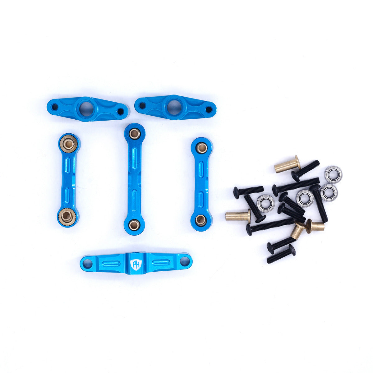 Powerhobby Aluminum Steering / Bellcrank Set  Tamiya TT02 - PowerHobby