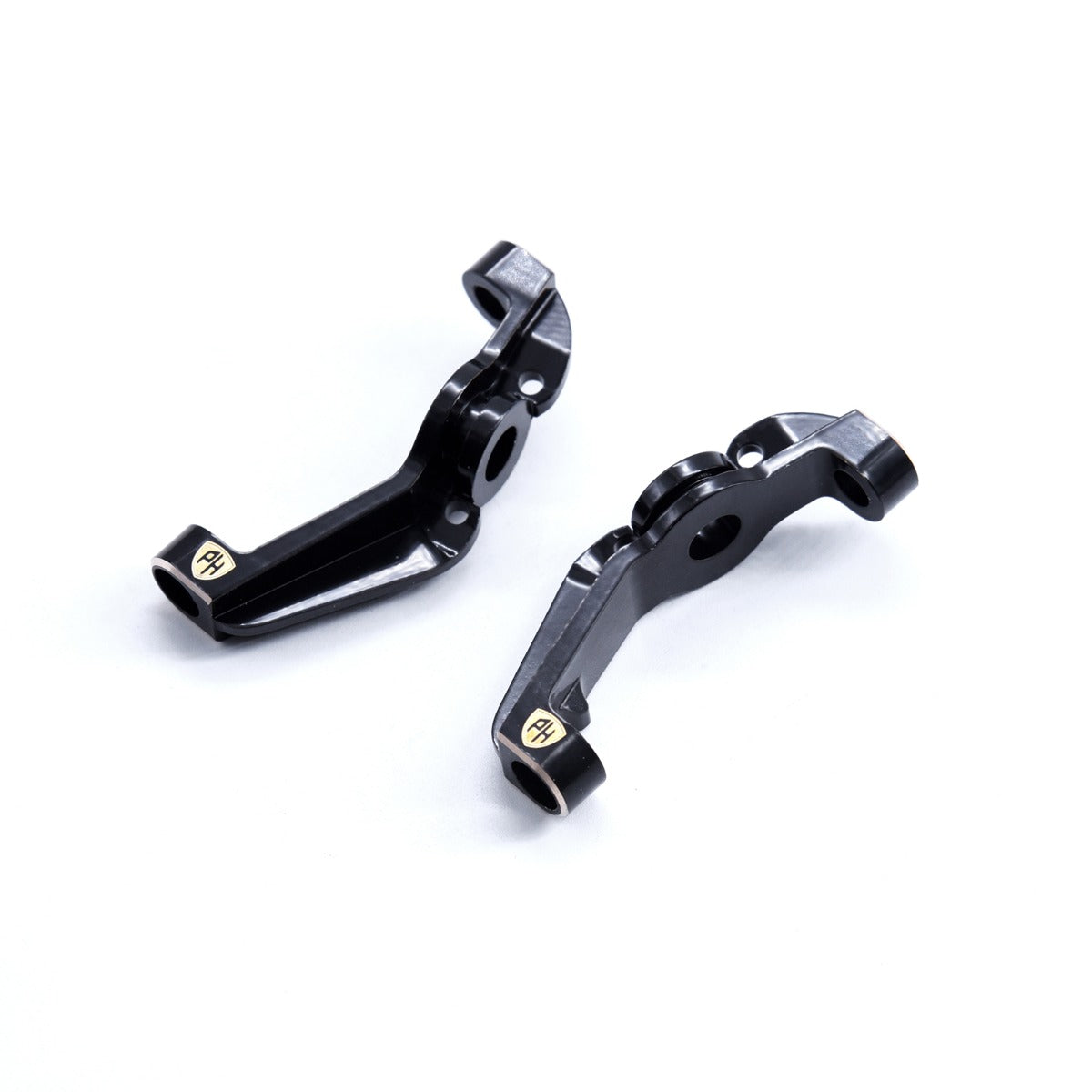 Powerhobby Brass C-hubs Front Portal Axle AXIAL UTB18 Capra Black - PowerHobby