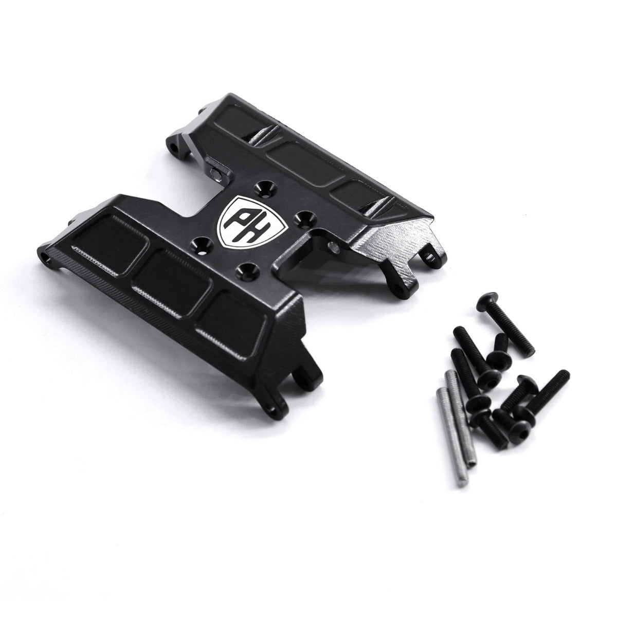 Powerhobby Aluminum Gear Box Skid Plate Axial 1/18 Capra UTB18 Black - PowerHobby