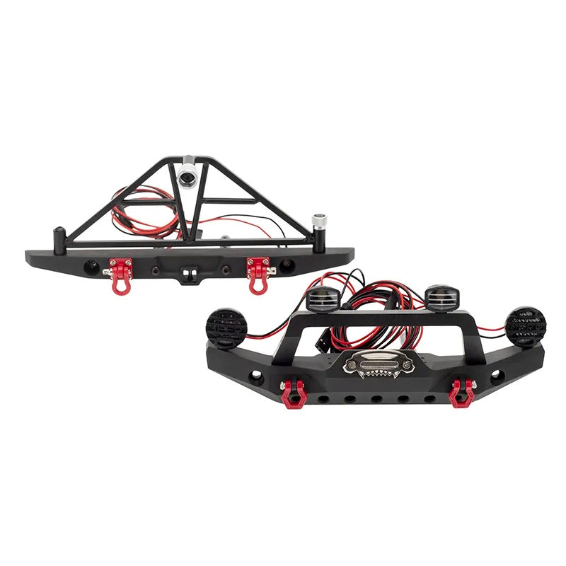 Powerhobby Aluminum Front / Rear Bumpers TRX-4  Axial SCX10 III - PowerHobby