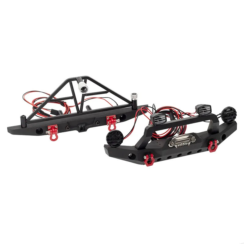 Powerhobby Aluminum Front / Rear Bumpers TRX-4  Axial SCX10 III - PowerHobby