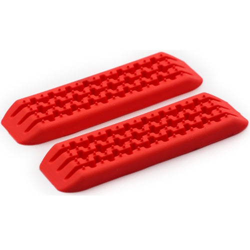Powerhobby 1/18 Rubber Recovery Ramps RC Crawler Accessories Red - PowerHobby