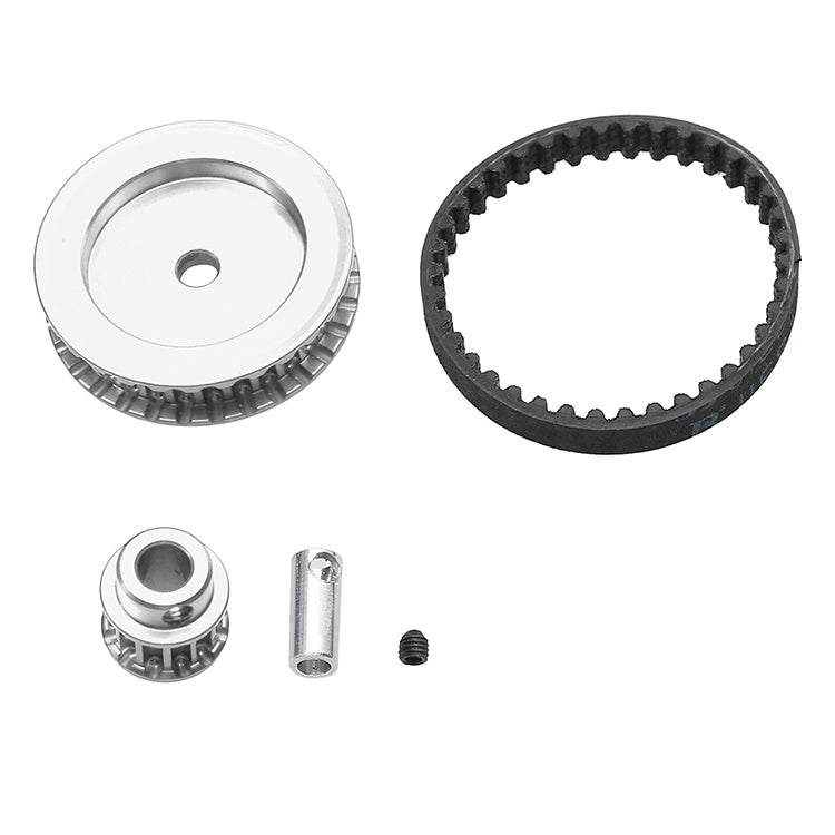 Powerhobby 12T 30T Gearbox Belt Drive Gear Set Silver FOR Traxxas TRX-4 TRX-6 - PowerHobby