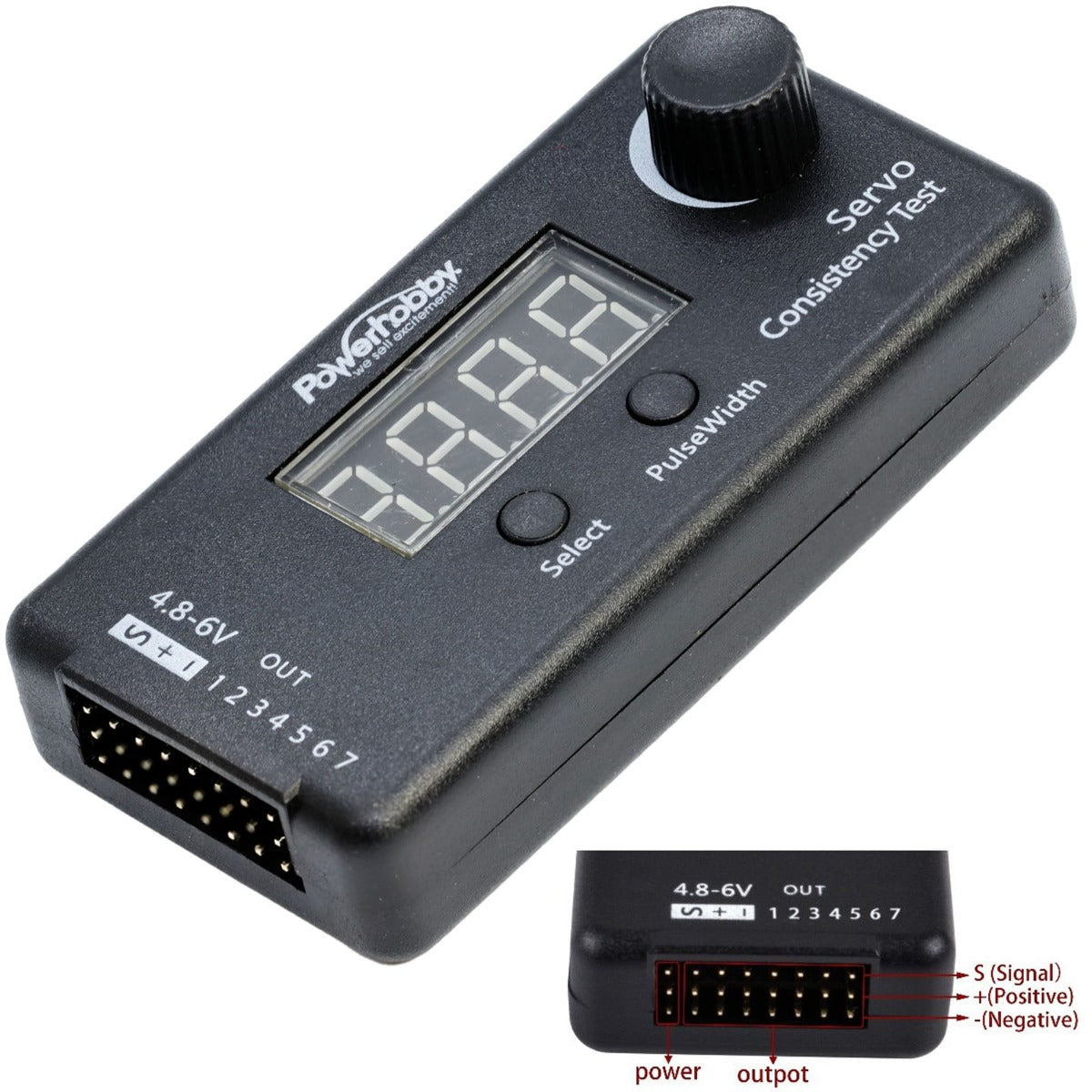 Powerhobby RC Digital Servo Tester / ESC Consistency Tester - PowerHobby